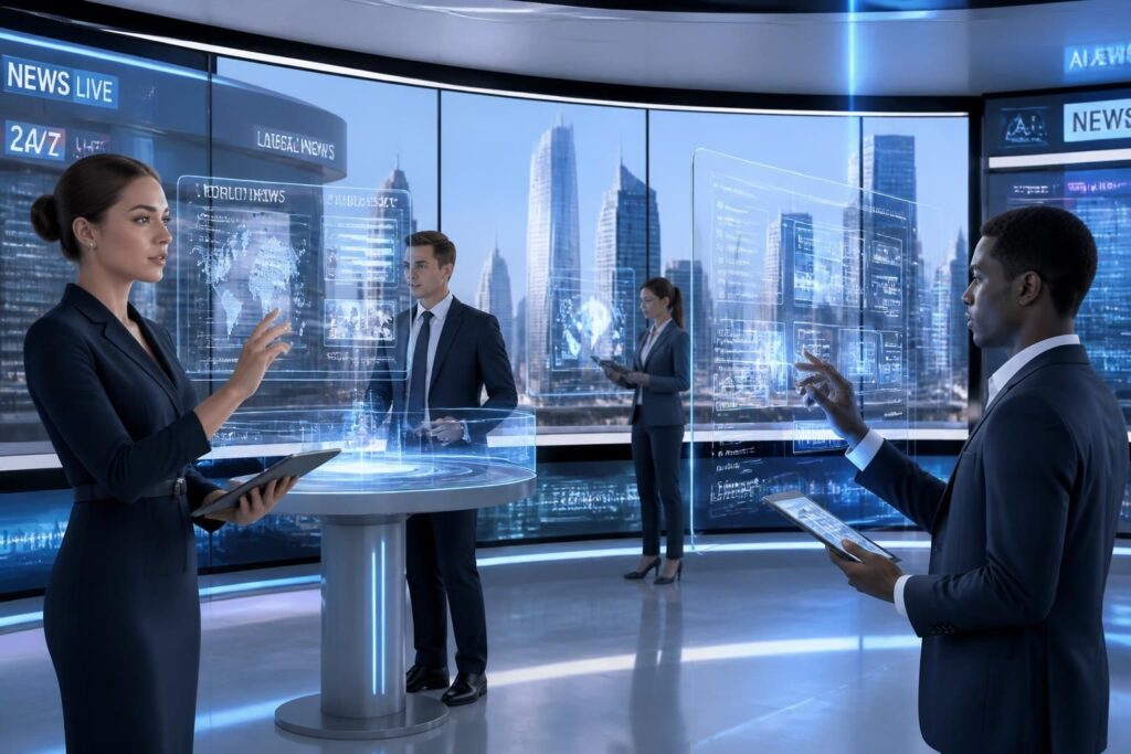 découvrez comment les avatars animés par intelligences artificielles révolutionnent l'accès à l'information, inaugurant une nouvelle ère où l'actualité prend vie de manière immersive et personnalisée.