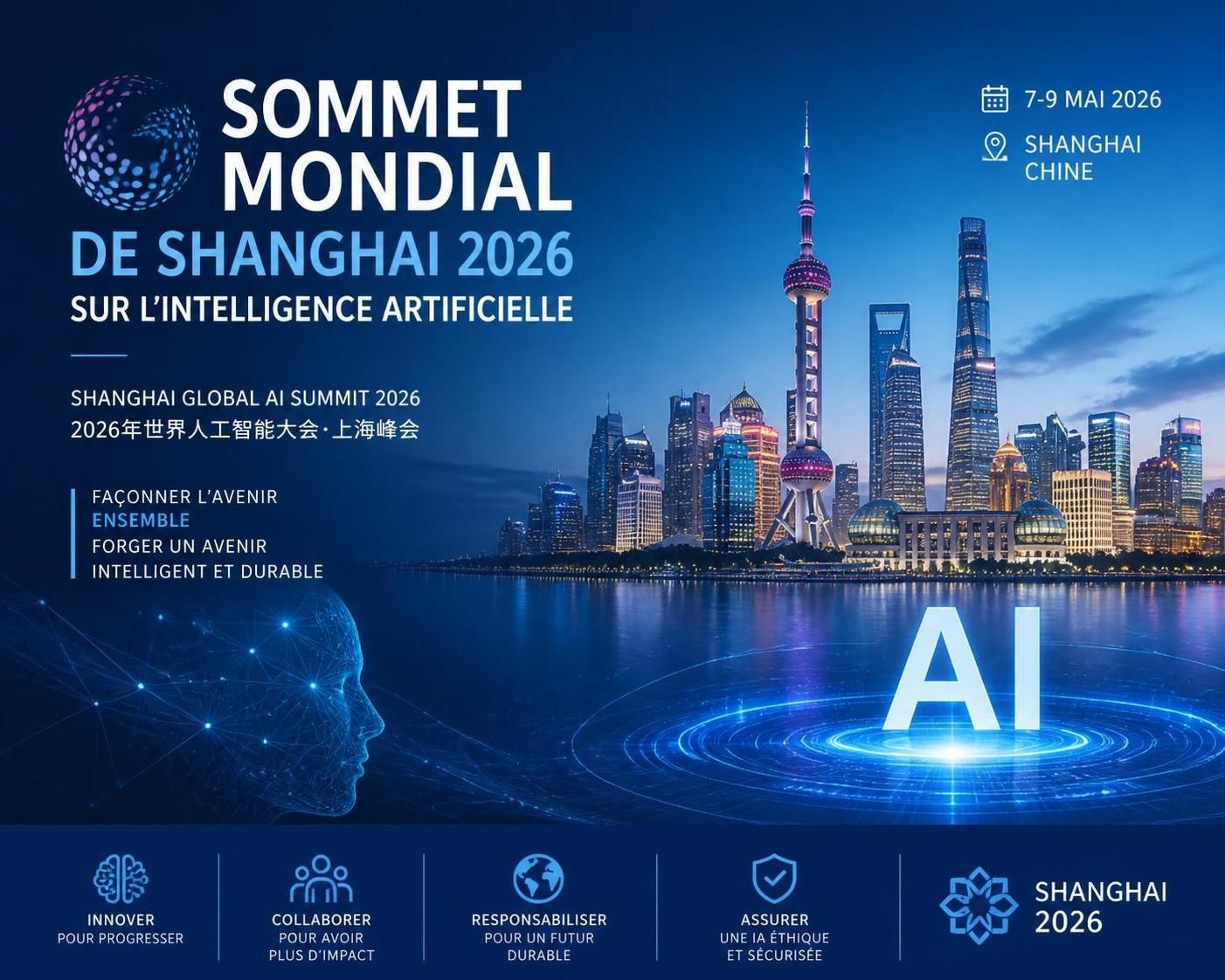 découvrez comment sofiene hemissi plaide pour une gouvernance éthique et responsable de l'intelligence artificielle lors du sommet mondial de shanghai, un enjeu crucial pour l'avenir technologique.