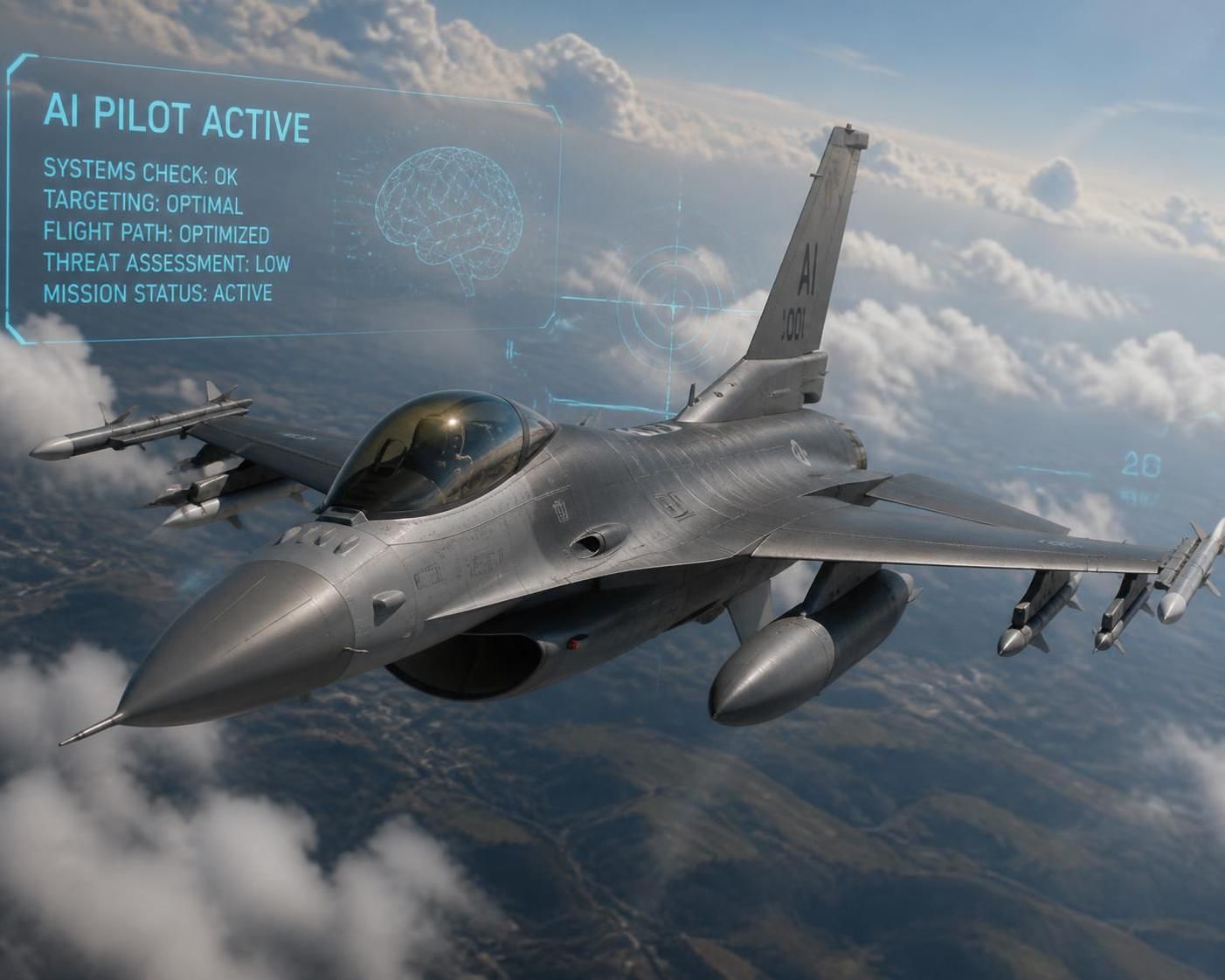 découvrez comment l'intelligence artificielle prend les commandes d'un f-16 aux états-unis, marquant une avancée majeure et une révolution technologique dans le domaine de l'aviation.