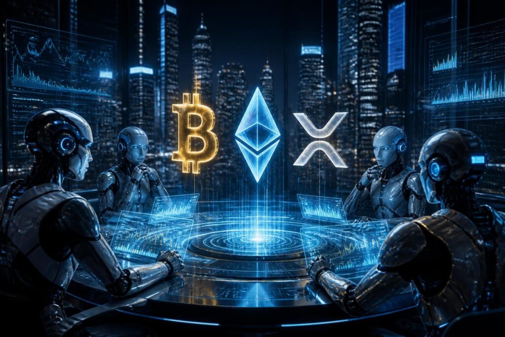 découvrez comment la loi clarity impacte bitcoin, ethereum et xrp, et analysez les prédictions de 4 modèles d'ia pour déterminer le gagnant de cette nouvelle réalité réglementaire.