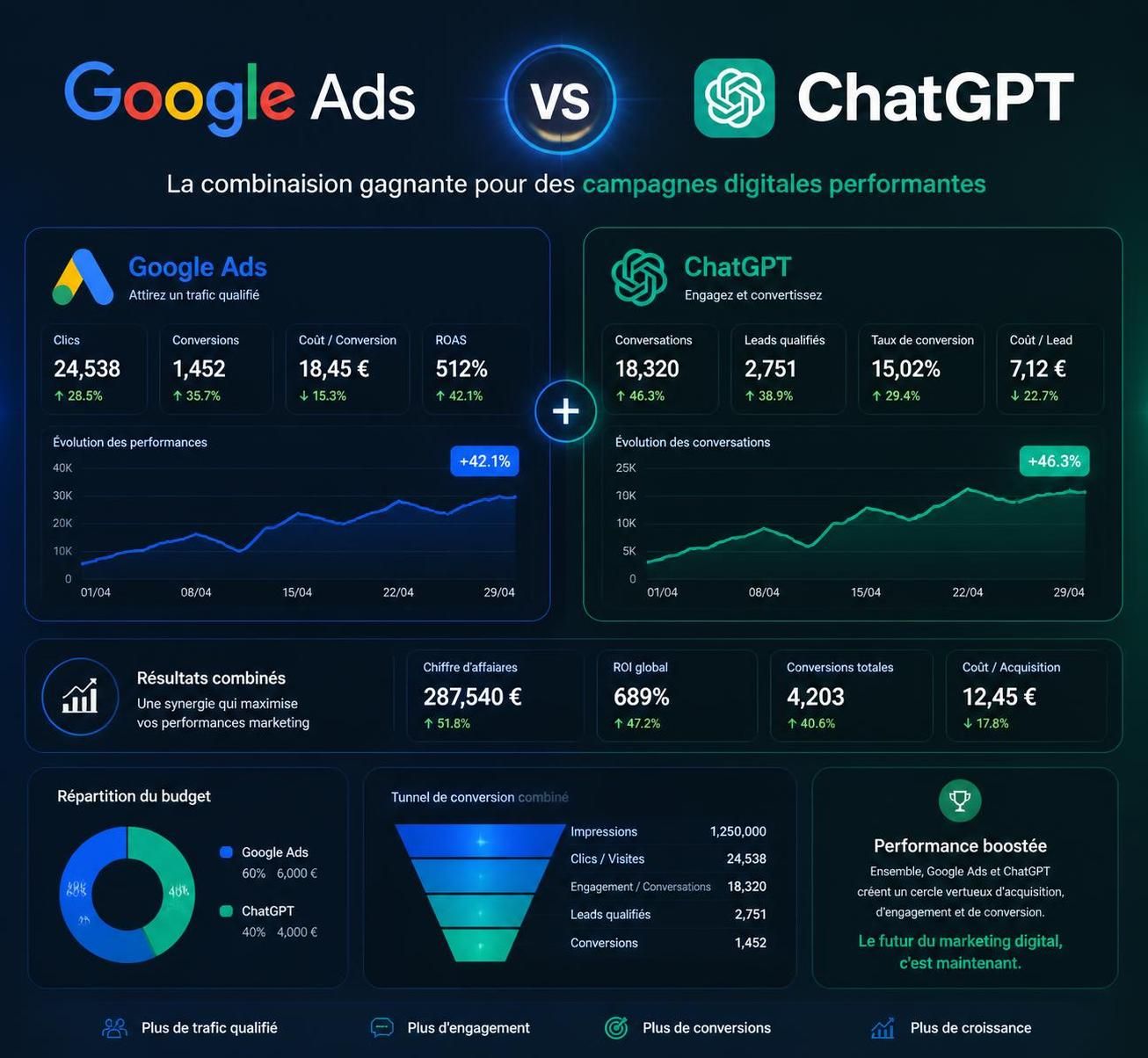 découvrez comment chatgpt génère plus de clics payants via google que toutes les autres grandes plateformes, optimisant ainsi votre stratégie marketing digitale.