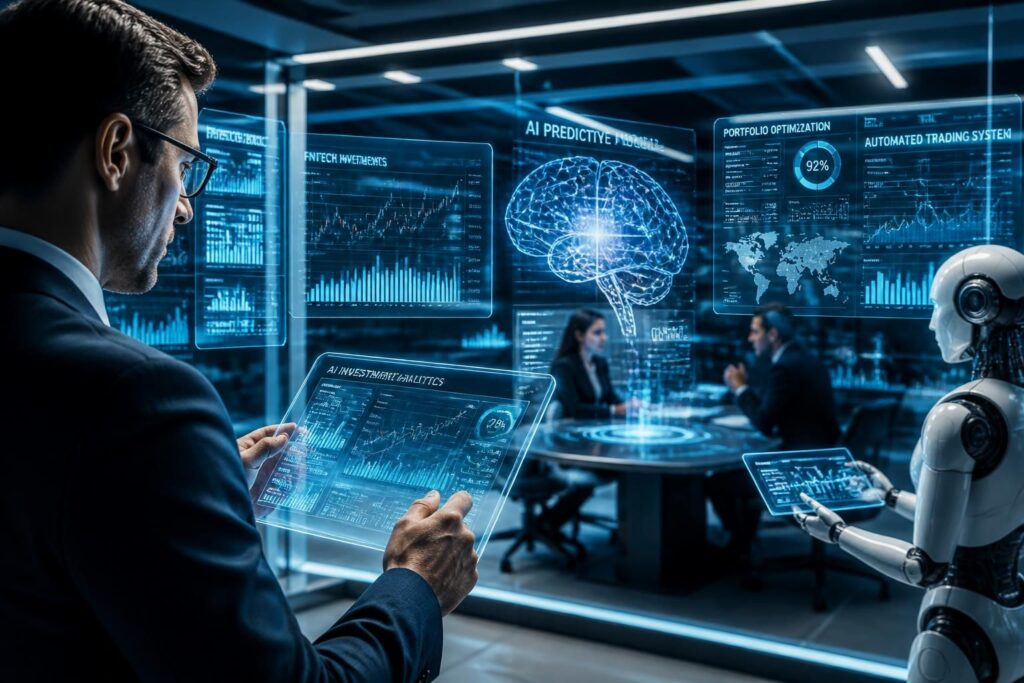 découvrez comment l'intelligence artificielle transforme les investissements dans le secteur des fintechs, en optimisant les décisions, réduisant les risques et accélérant l'innovation.