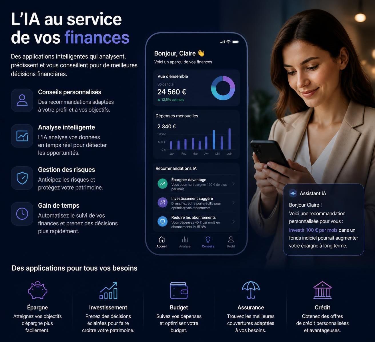 découvrez comment l'intelligence artificielle transforme les investissements dans le secteur des fintechs, en optimisant l'analyse des données et en accélérant l'innovation financière.