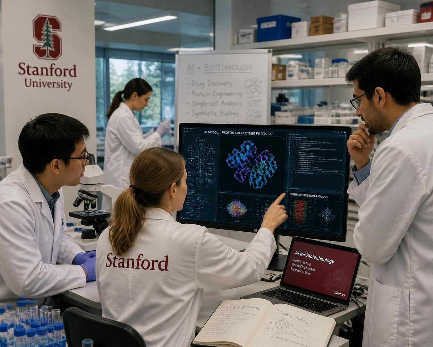 découvrez comment les intelligences artificielles de stanford conçoivent des virus bactéricides innovants pour révolutionner la lutte contre les infections bactériennes.
