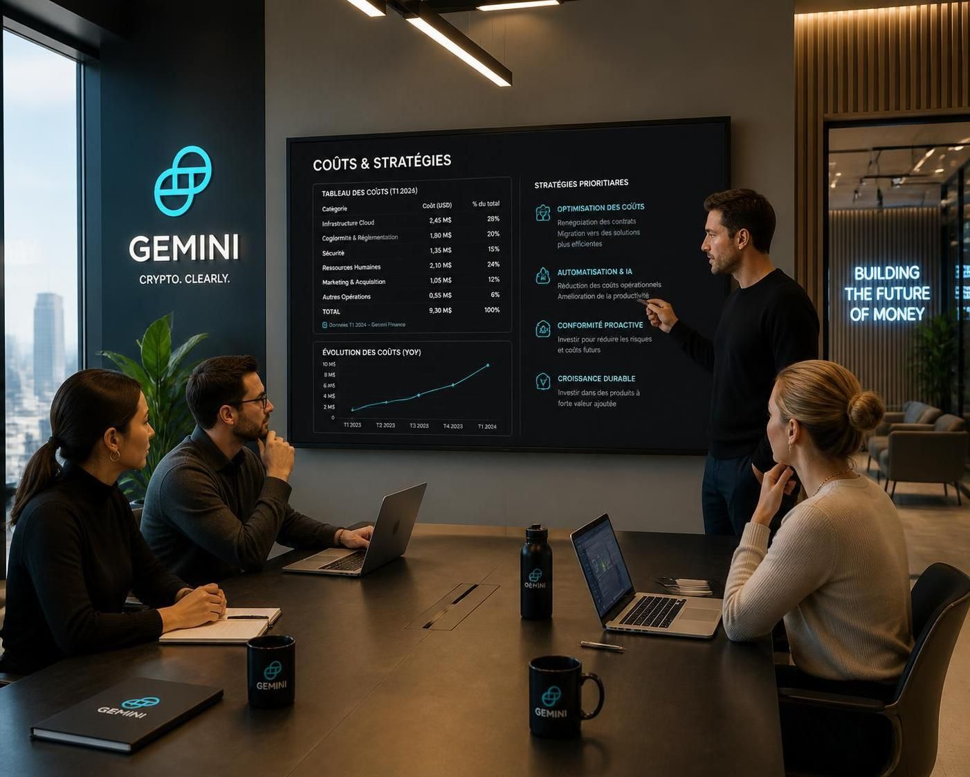gemini subit une perte de 108 millions de dollars au deuxième trimestre, reflétant un effondrement du volume des échanges de cryptomonnaies sur le marché.