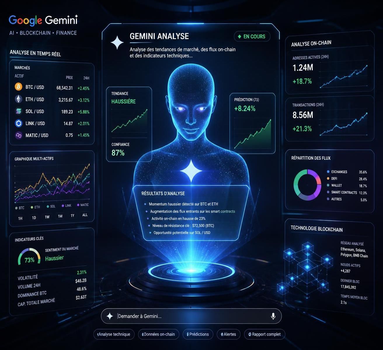 découvrez les prévisions de google gemini ai sur l'évolution probable du prix du bitcoin d'ici à la fin 2026 et ce que cela signifie pour les investisseurs.