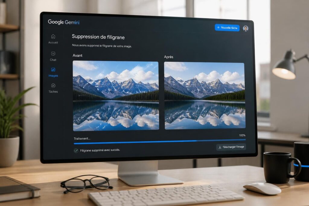 découvrez comment google gemini facilite la suppression des filigranes sur les images générées par intelligence artificielle grâce à une méthode simple et efficace.