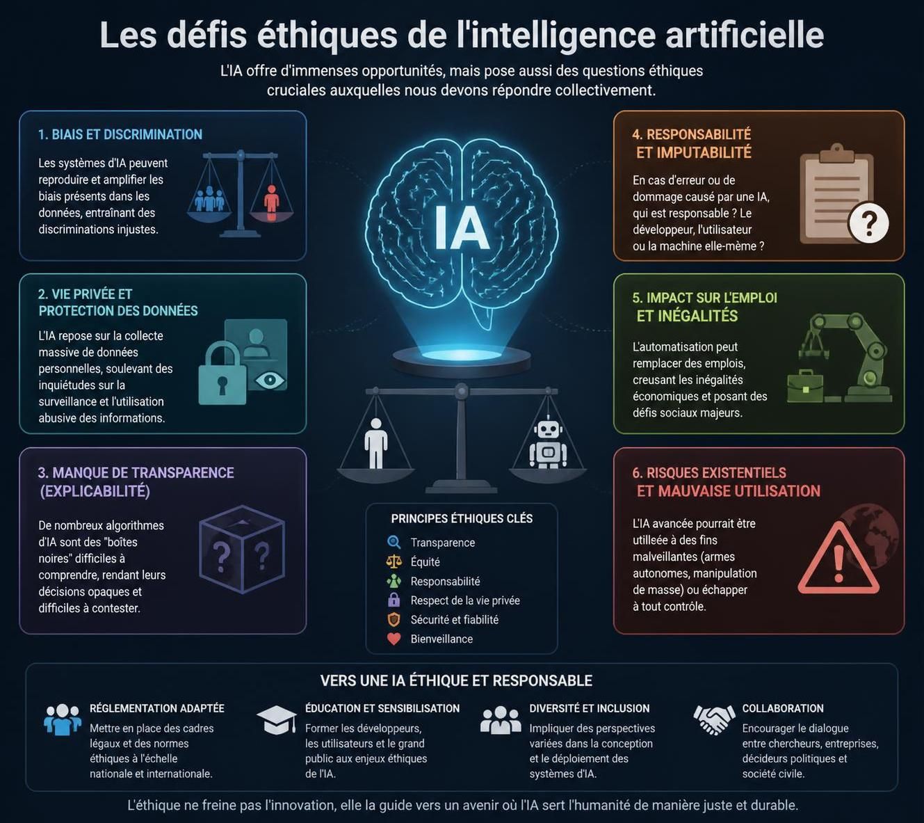 mark zuckerberg met en avant les avantages de l'intelligence artificielle tout en répondant aux critiques de ses opposants.