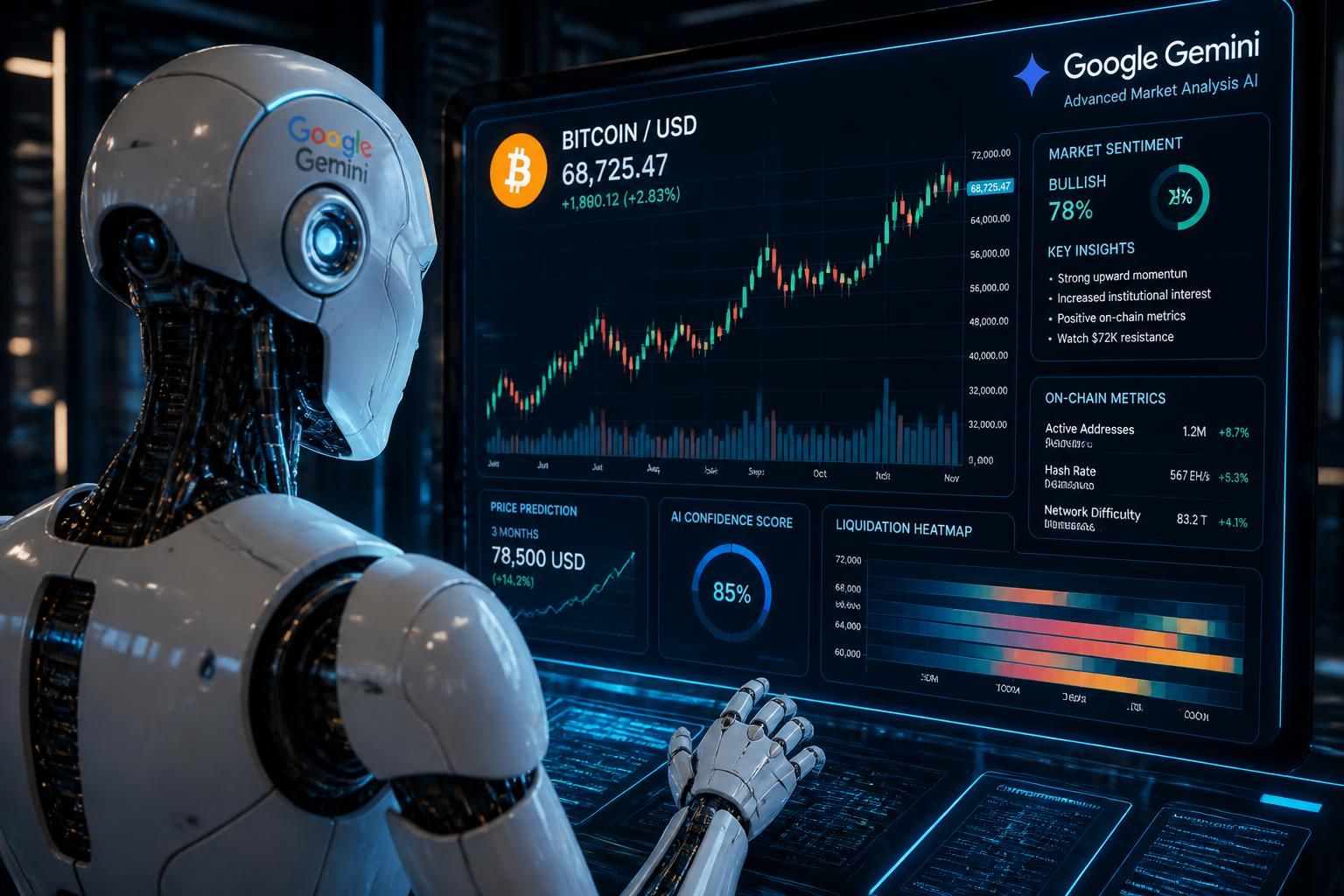 découvrez comment l'ia google gemini prévoit l'évolution du prix du bitcoin jusqu'à la fin de l'année 2026, offrant des analyses avancées pour mieux comprendre les tendances du marché crypto.