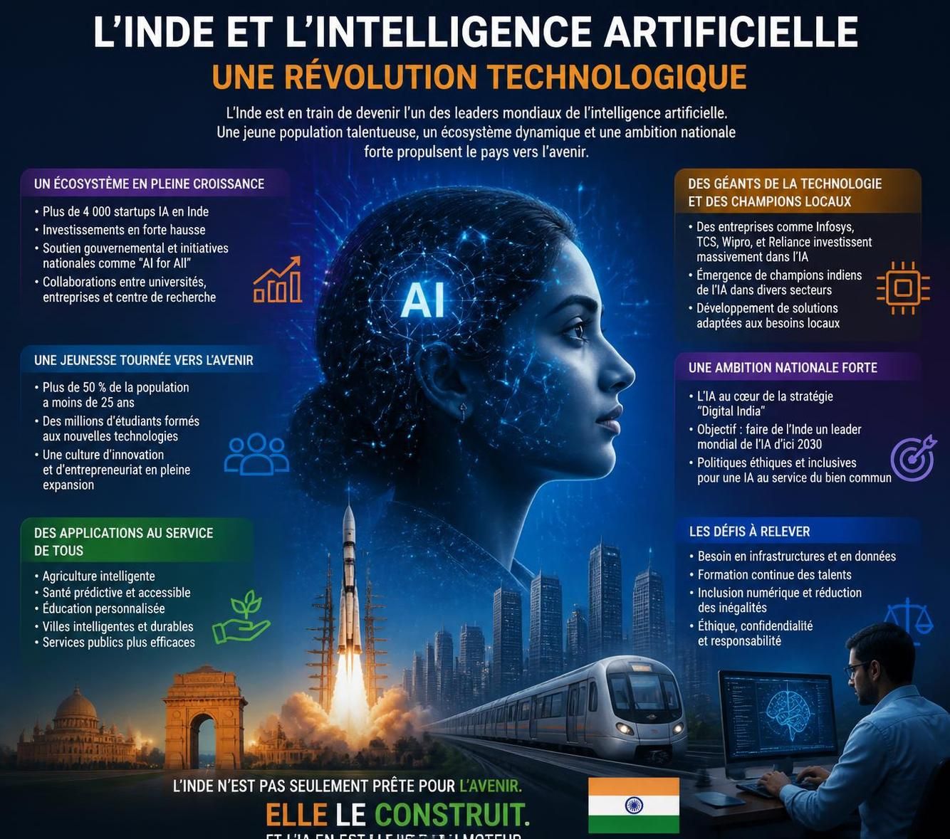 explorez les enjeux de l’intelligence artificielle en inde, mêlant inquiétudes futuristes et découvertes technologiques étonnantes qui redéfinissent l’informatique indienne.