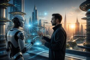 découvrez comment l'intelligence artificielle transforme les technologies actuelles et explorez ses perspectives prometteuses pour l'avenir.