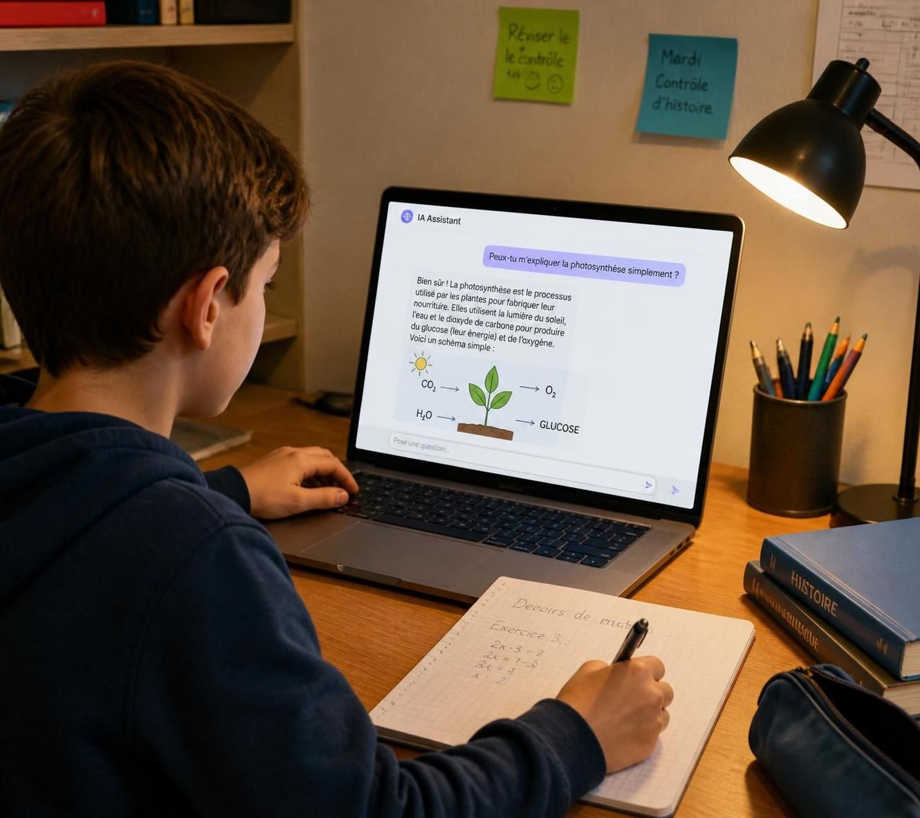 découvrez comment 74% des parents perçoivent l'intelligence artificielle comme une opportunité pour accompagner les devoirs et transformer l'apprentissage des enfants.