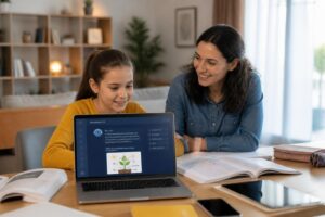 découvrez comment 74% des parents perçoivent l'intelligence artificielle comme une opportunité pour accompagner les devoirs de leurs enfants, transformant ainsi l'éducation.