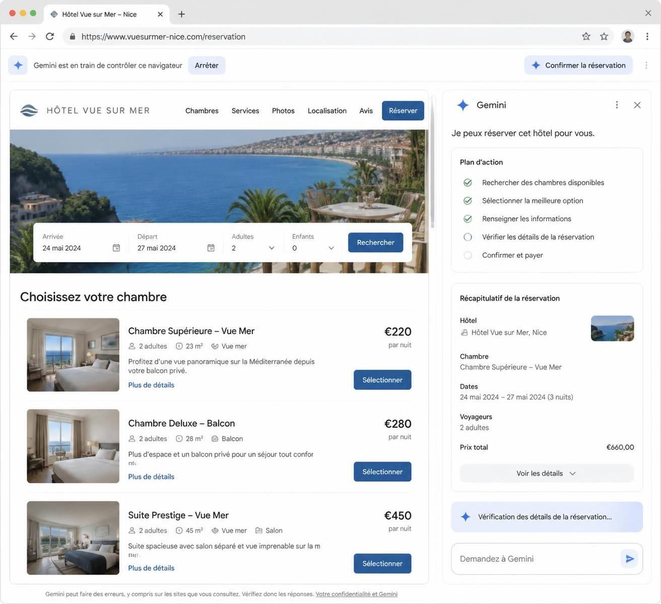 découvrez l'outil ia agentic de google gemini désormais disponible sur chrome, capable d'utiliser vos mots de passe pour une expérience personnalisée et sécurisée.