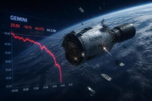 découvrez les raisons derrière la chute spectaculaire de l’action de la station spatiale gemini aujourd’hui et les impacts possibles sur le secteur spatial.
