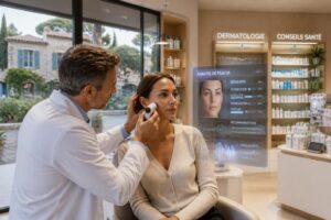 découvrez comment l'intelligence artificielle transforme la dermatologie à la pharmacie de roquefort-les-pins, améliorant diagnostics et soins pour une peau en meilleure santé.