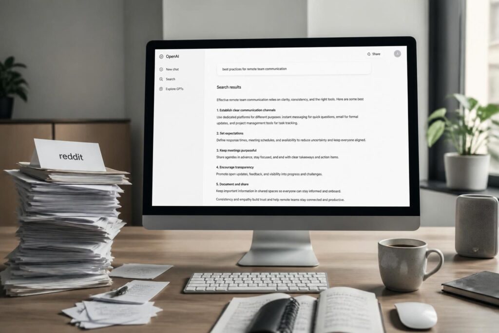 découvrez pourquoi reddit est presque disparu des citations de chatgpt après la récente mise à jour de la recherche d'openai et quelles sont les conséquences pour les utilisateurs.