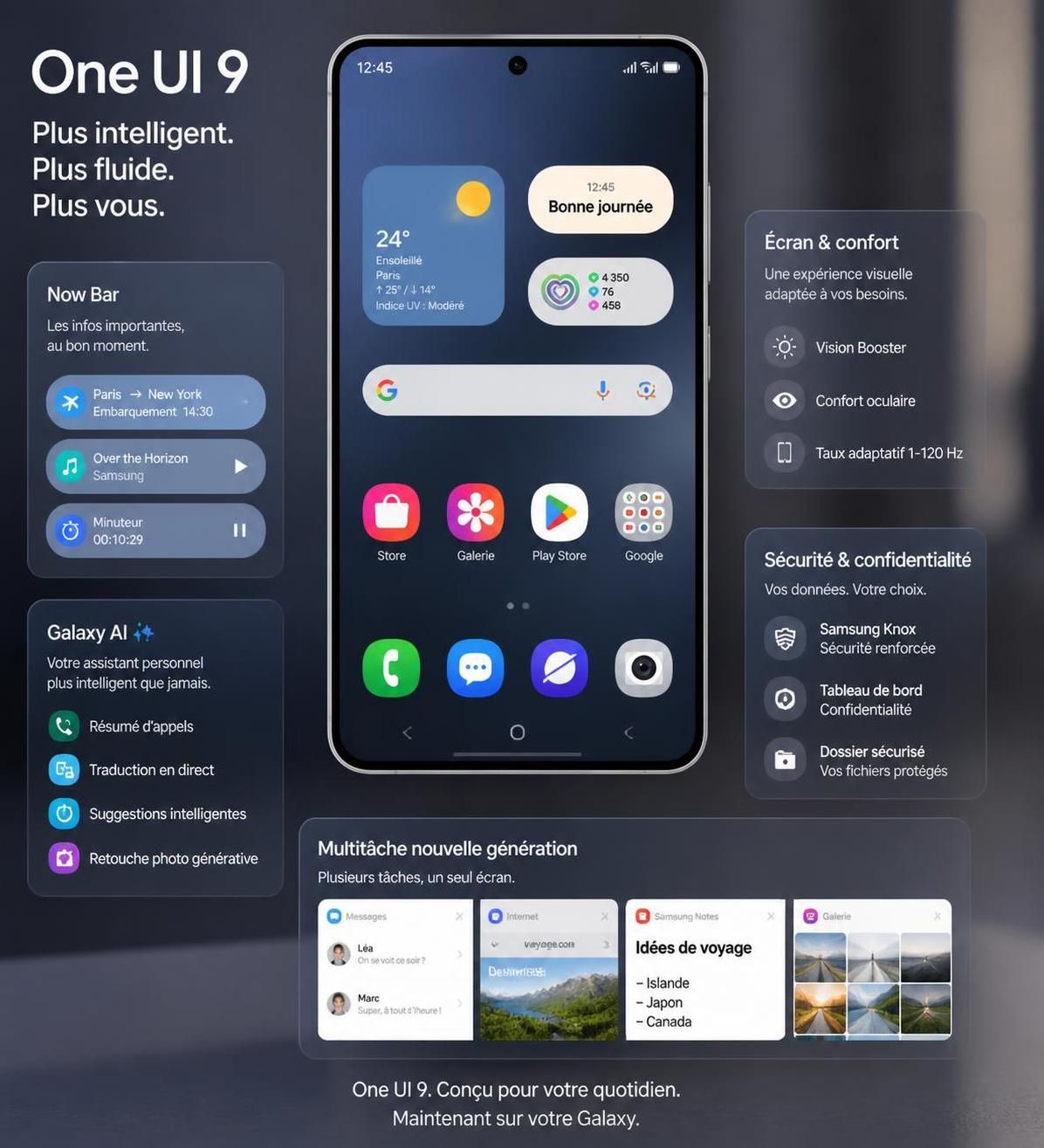 samsung annonce une mise à jour gratuite majeure qui améliore les performances et les fonctionnalités de millions de smartphones galaxy, offrant une meilleure expérience utilisateur.