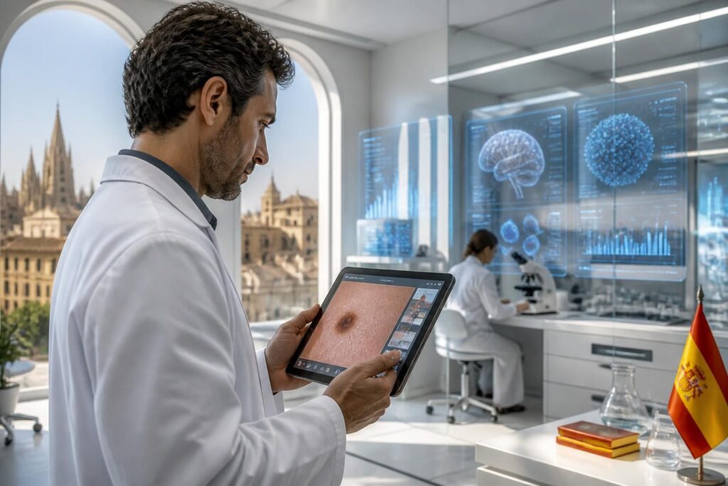 découvrez comment une intelligence artificielle développée en espagne transforme le diagnostic en dermatologie, offrant rapidité et précision pour des soins améliorés.