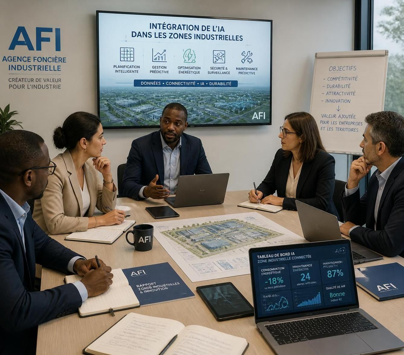 découvrez comment afi utilise l'intelligence artificielle pour transformer et optimiser la gestion des zones industrielles, améliorant efficacité et innovation.