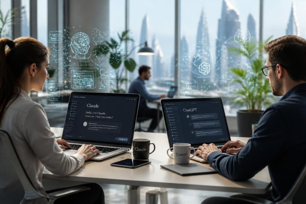 découvrez une analyse détaillée entre claude cowork et chatgpt work pour déterminer quelle intelligence artificielle peut réellement gérer vos tâches professionnelles efficacement.