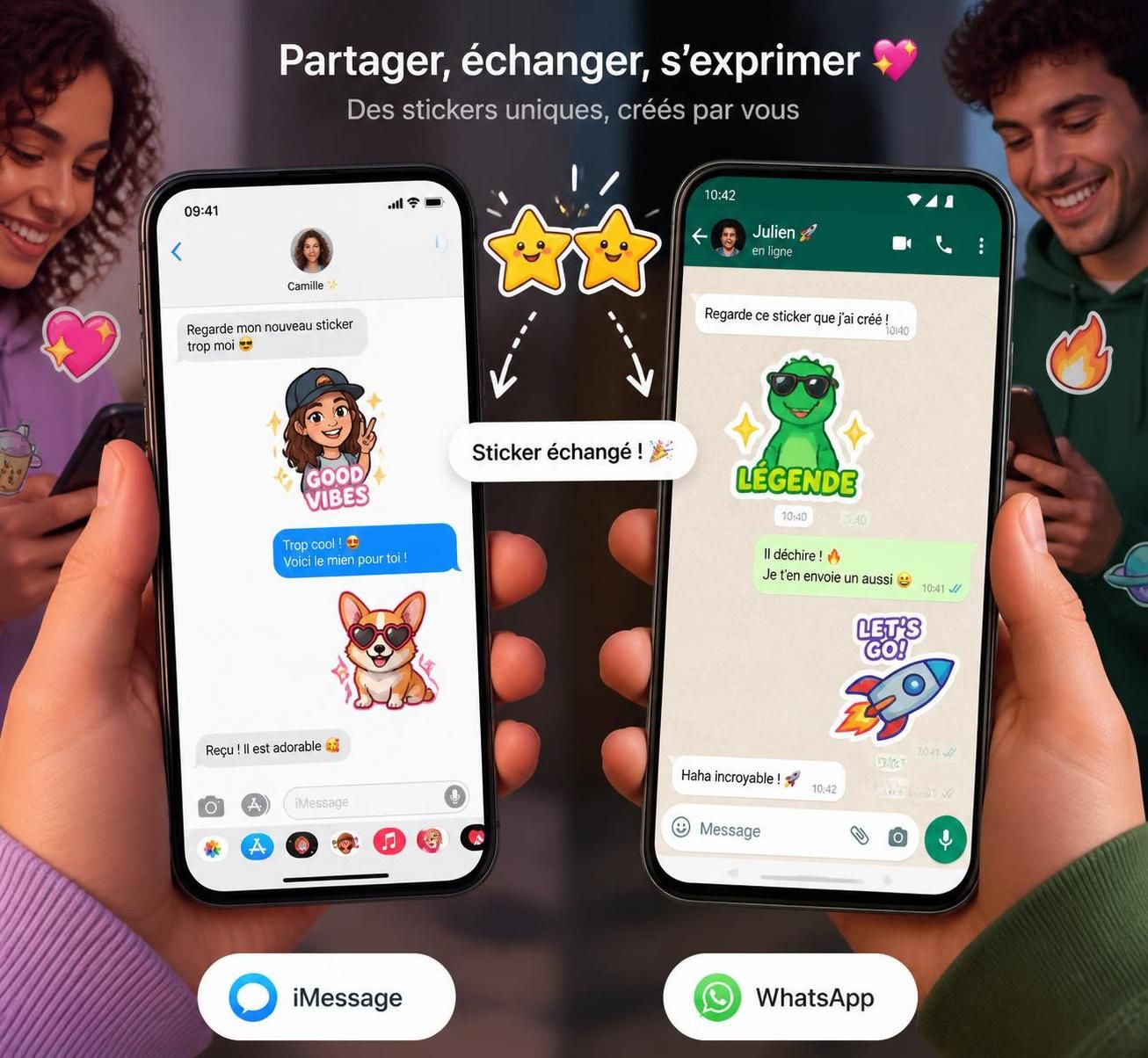 découvrez comment utiliser chatgpt pour créer facilement des stickers personnalisés pour imessage et whatsapp et ajoutez une touche unique à vos conversations.