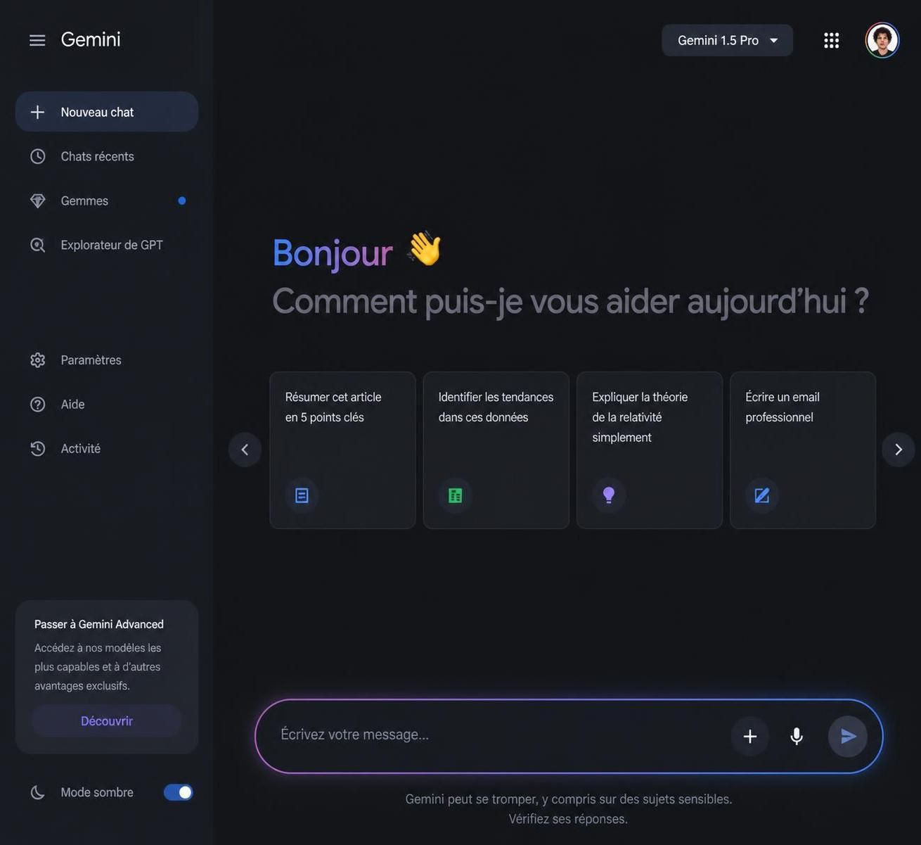 découvrez en avant-première les dernières améliorations de l'interface google gemini pour une expérience utilisateur optimisée et innovante.
