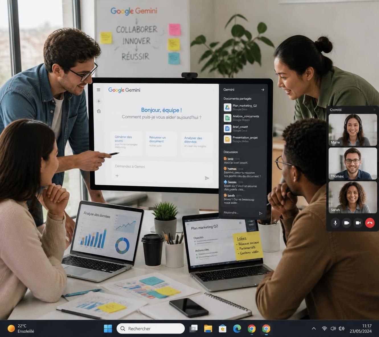découvrez google gemini pour windows, une application innovante qui révolutionne votre bureau en optimisant productivité et ergonomie. essayez-la dès maintenant pour une expérience utilisateur améliorée.