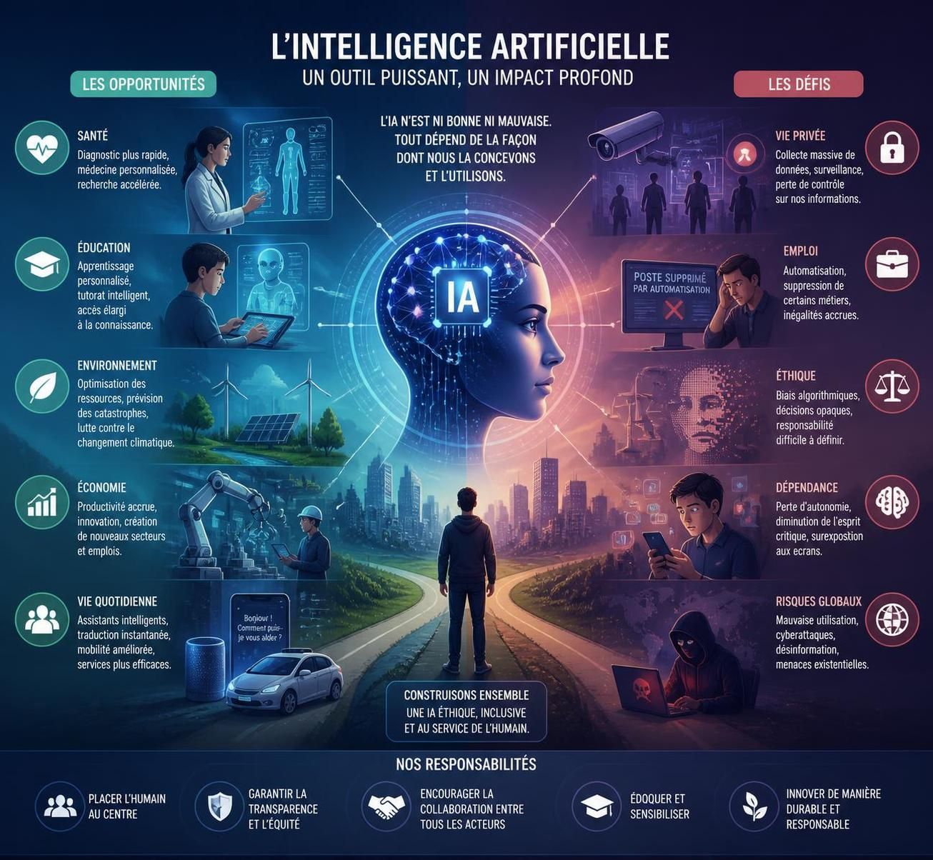découvrez un entretien sur l'intelligence artificielle qui met en lumière l'importance d'adopter une approche réfléchie plutôt que de foncer tête baissée dans son développement et son utilisation.