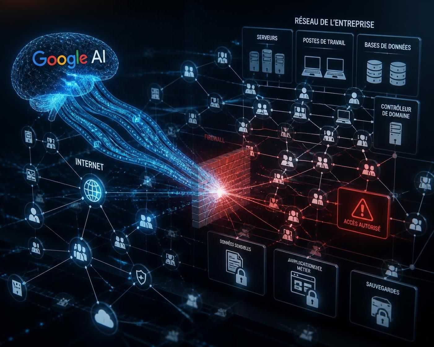 découvrez comment google gemini s'infiltre dans les systèmes d'entreprise pendant que trump lance une nouvelle 'force ia', bouleversant le paysage technologique et politique.
