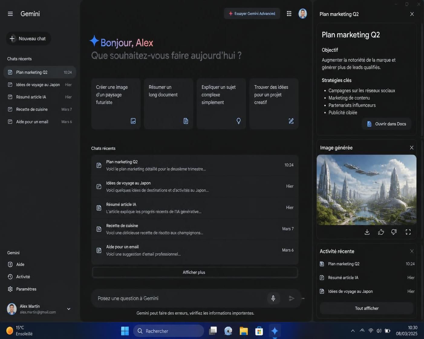 découvrez comment google intègre gemini sur windows et explorez ses fonctionnalités révolutionnaires qui transforment votre expérience utilisateur.