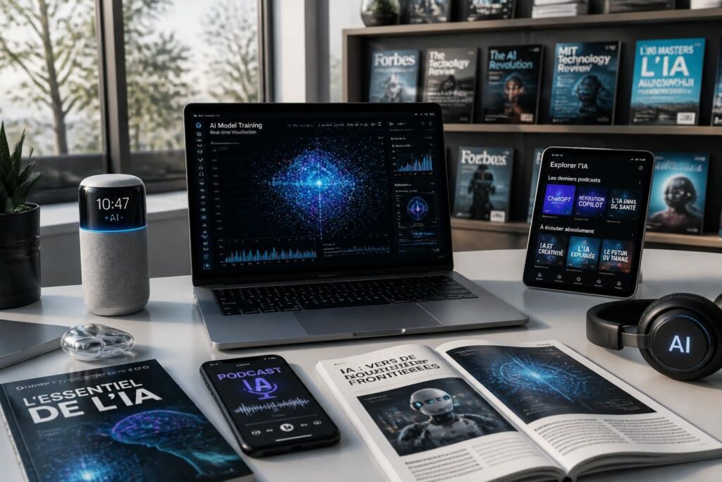 découvrez les dernières nouveautés en intelligence artificielle et écoutez les podcasts incontournables pour rester à la pointe de cette technologie révolutionnaire.