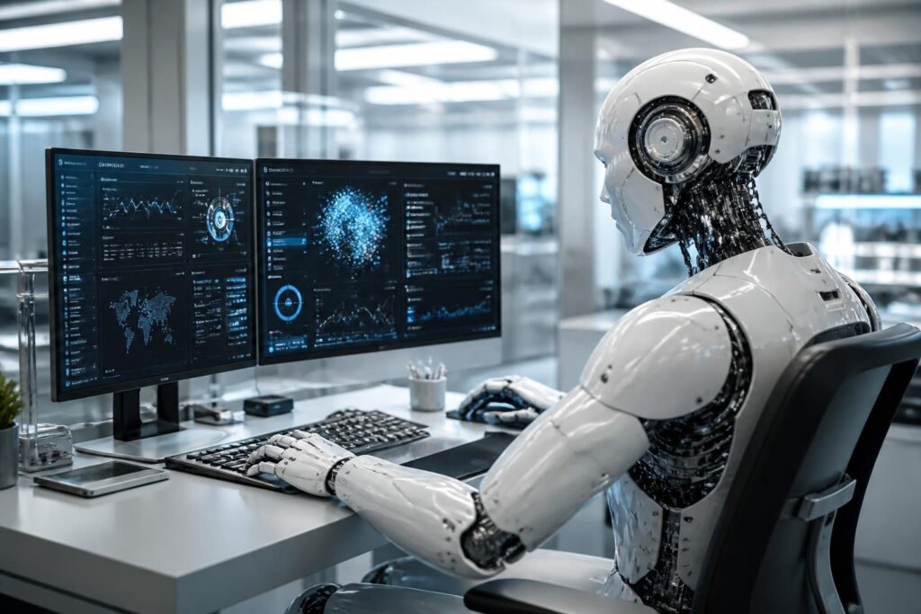 découvrez un modèle autonome d'intelligence artificielle capable d'utiliser un ordinateur sans aucune intervention humaine, ouvrant la voie à des applications révolutionnaires et une automatisation avancée.