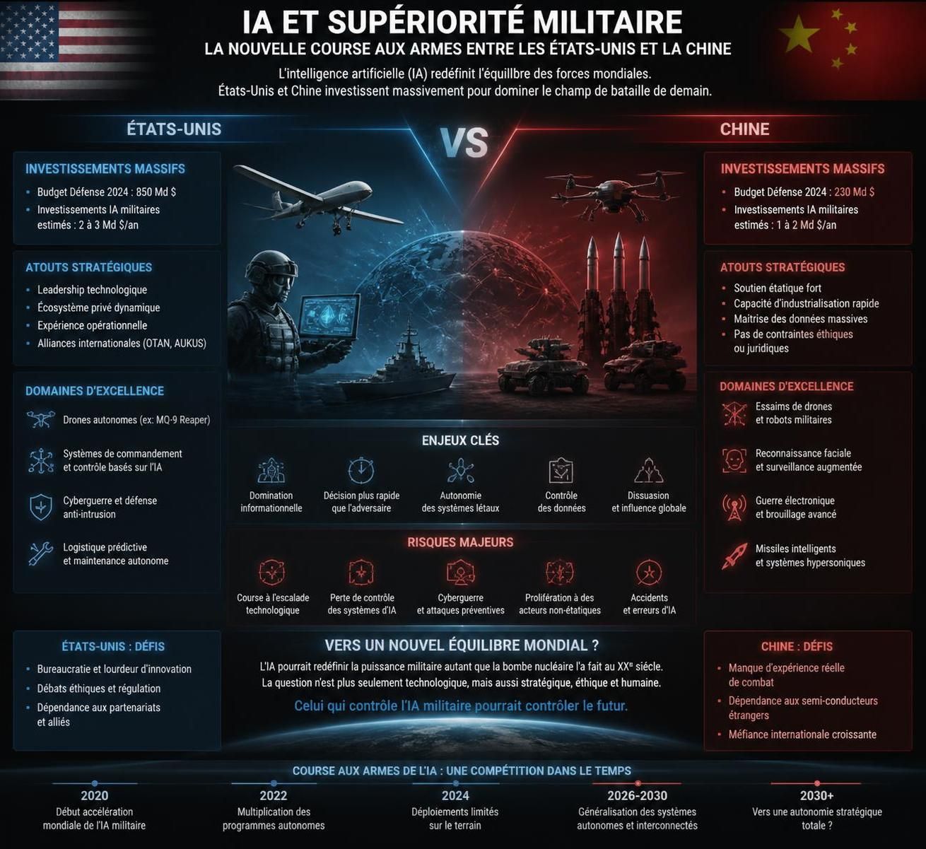 découvrez comment l'intelligence artificielle devient un enjeu stratégique majeur au cœur des rivalités entre grandes puissances à travers une analyse d'expert international.