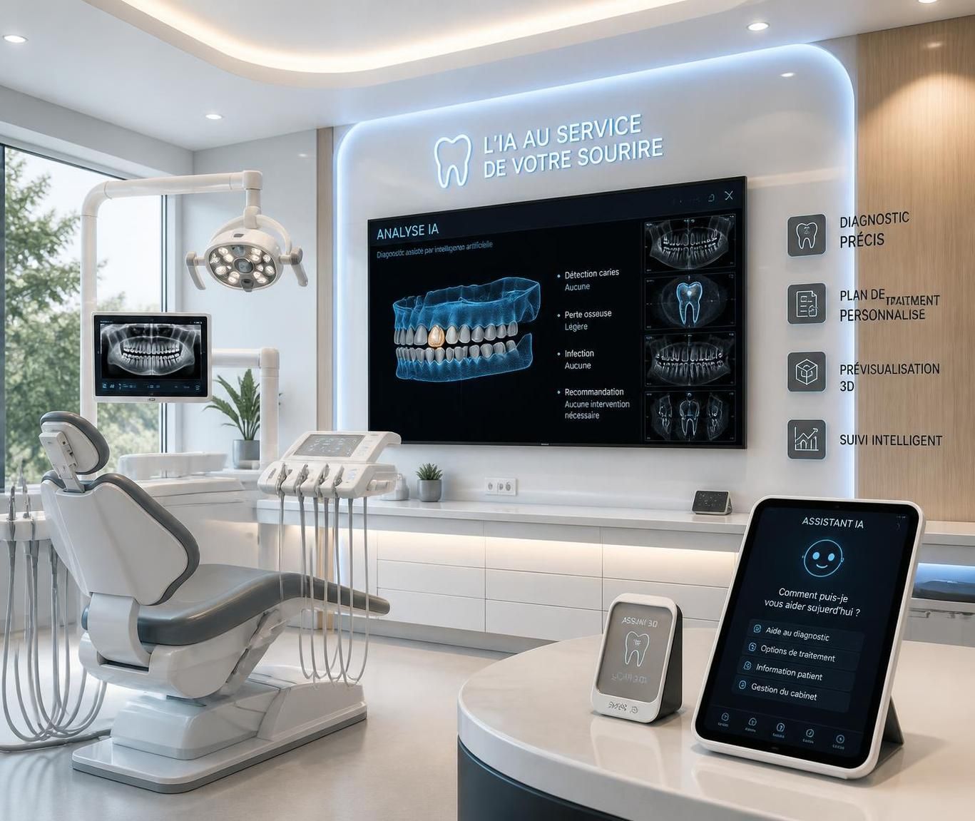 découvrez comment l'intelligence artificielle transforme la dentisterie en améliorant les compétences des professionnels, selon le président de biotech.