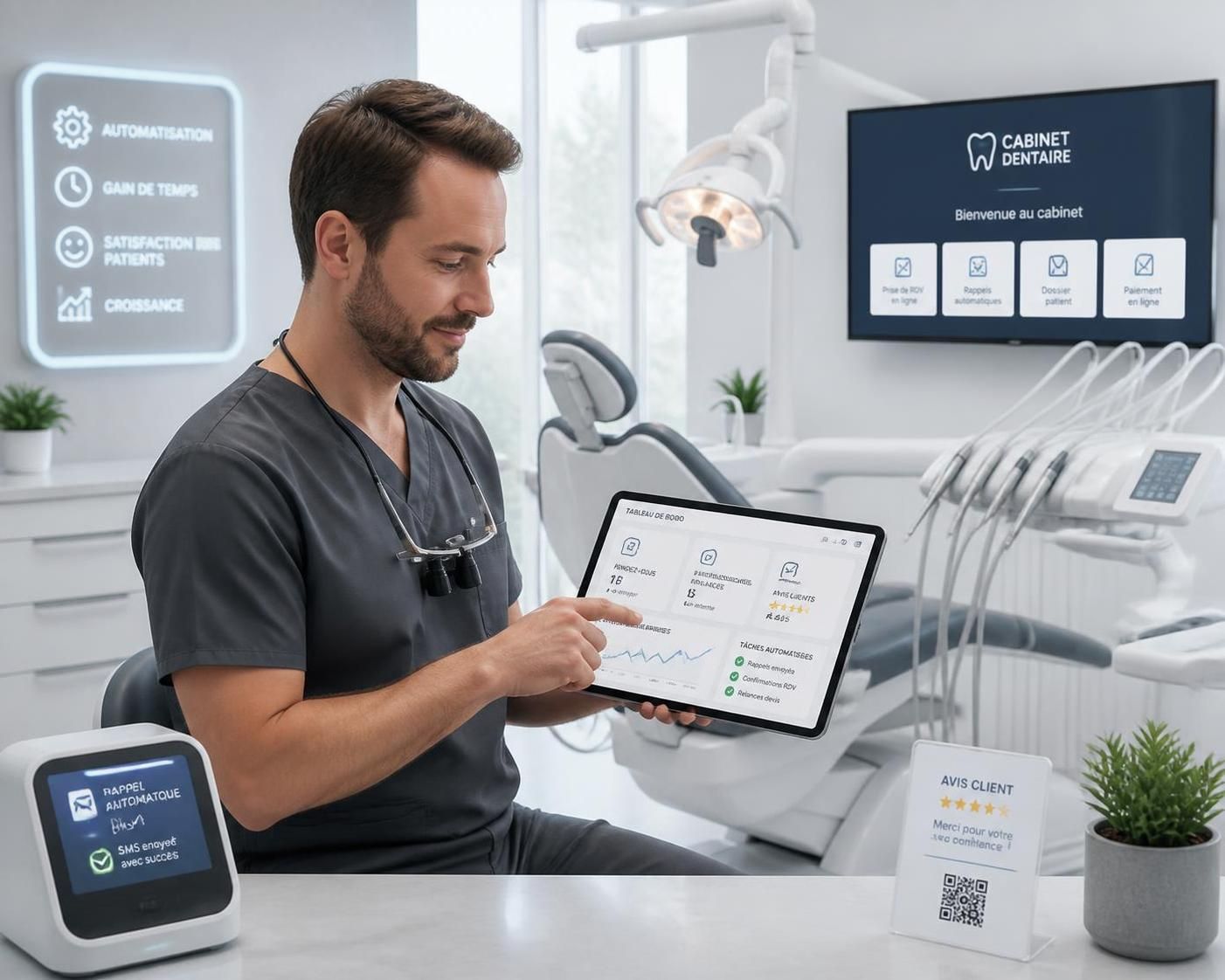 découvrez comment l'intelligence artificielle transforme la dentisterie en renforçant les compétences des professionnels, selon le président de biotech.