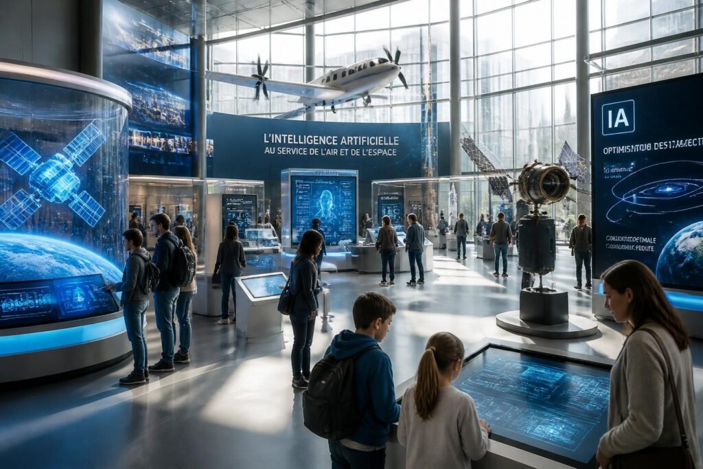découvrez l'exposition éducative sur l'intelligence artificielle au musée de l'air et de l'espace, une expérience unique alliant technologie et savoir pour tous les passionnés.