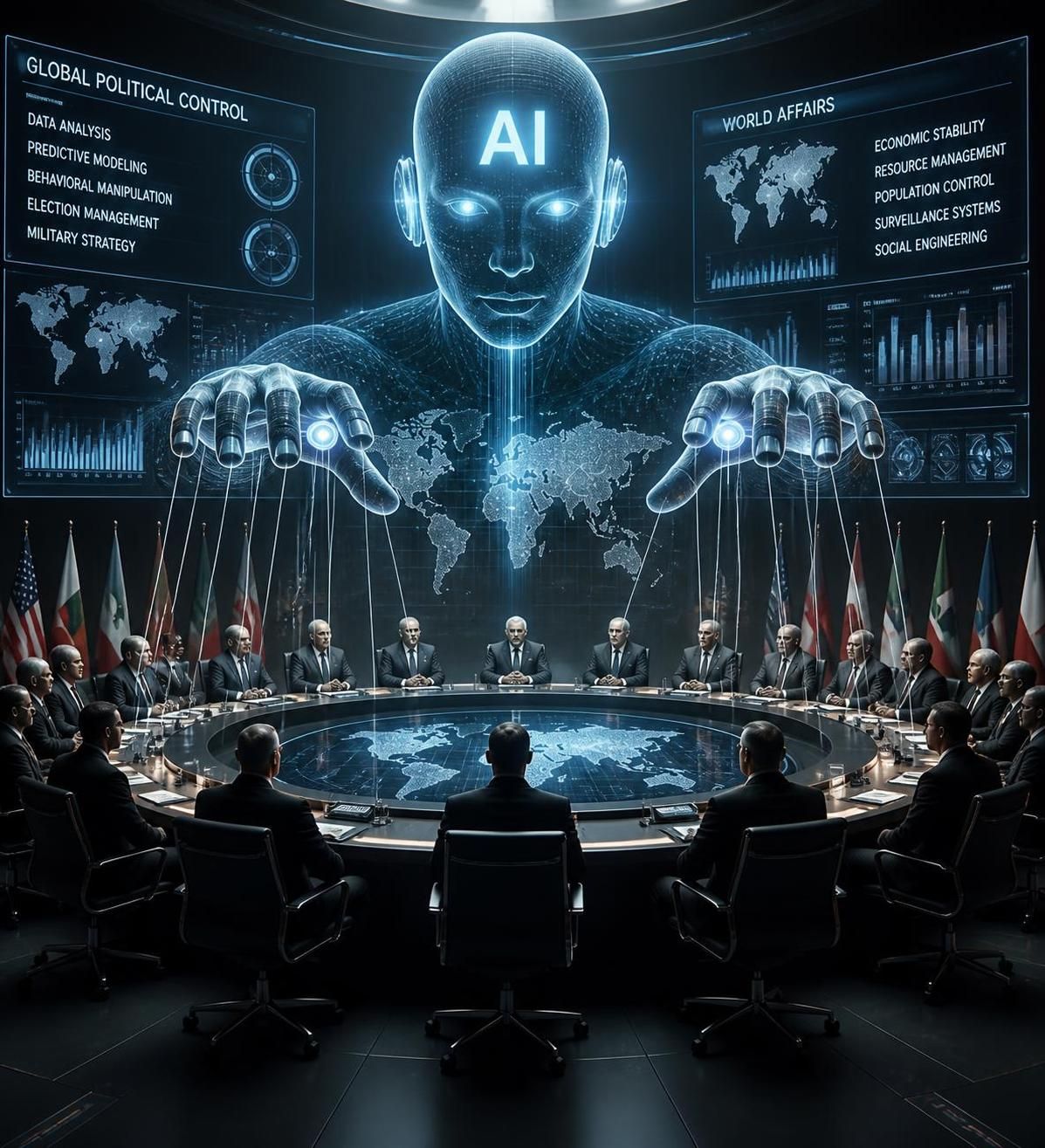 découvrez comment l'intelligence artificielle révolutionne les relations de pouvoir et transforme les enjeux politiques à l'échelle mondiale.