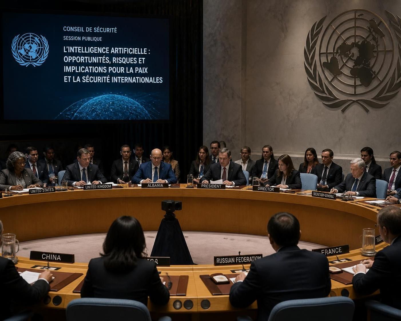 le conseil de sécurité de l'onu se réunira en assemblée la semaine prochaine pour discuter des enjeux cruciaux concernant l'avenir de l'organisation et la sécurité internationale.