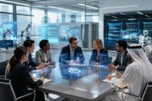 découvrez comment le secteur de l'intelligence artificielle s'accorde sur un cadre commun de normes technologiques pour favoriser l'innovation et la sécurité.