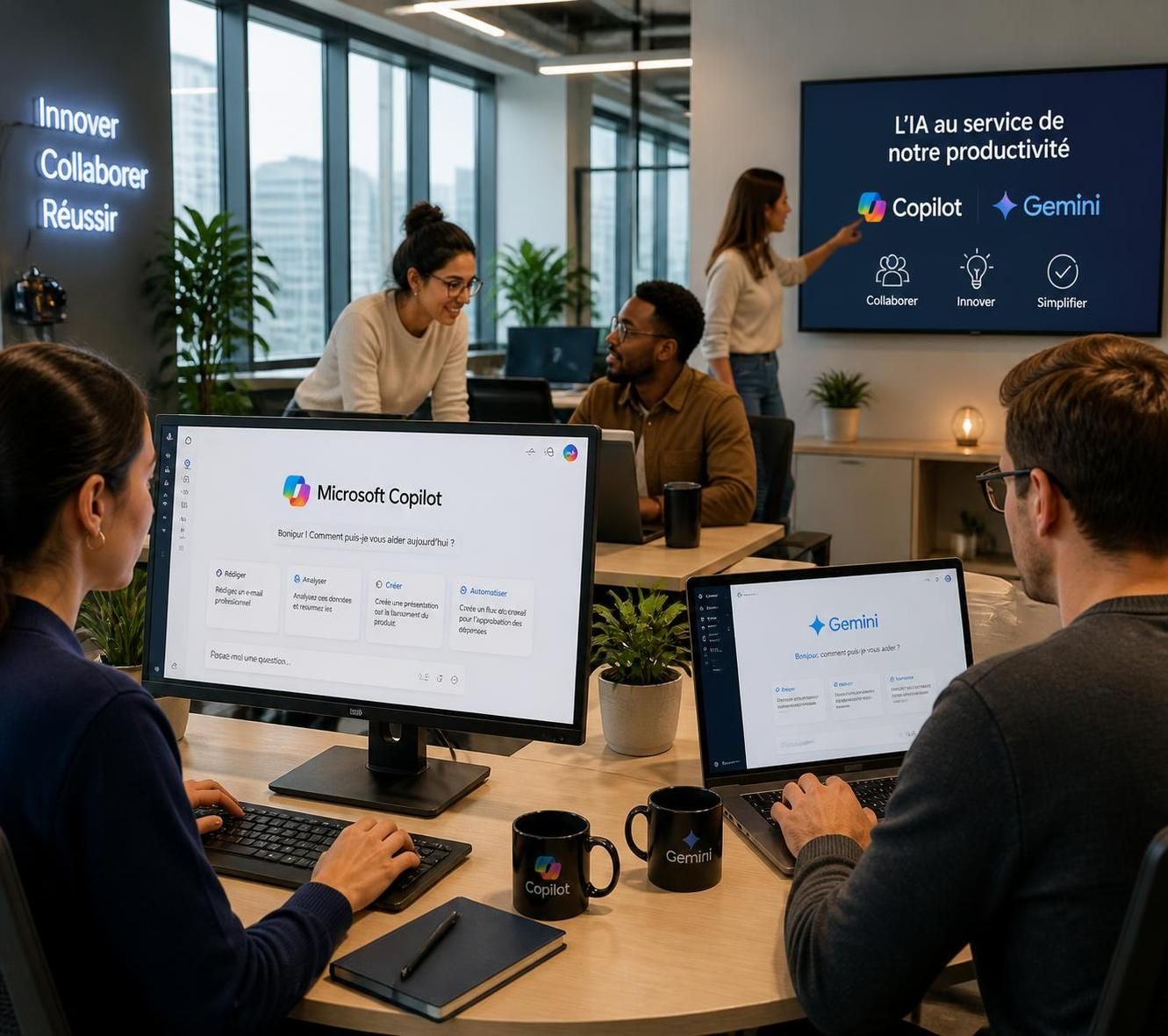 découvrez les meilleures alternatives à claude pour les entreprises avec une comparaison détaillée entre microsoft copilot et google gemini, afin de choisir l'outil idéal pour optimiser vos performances.