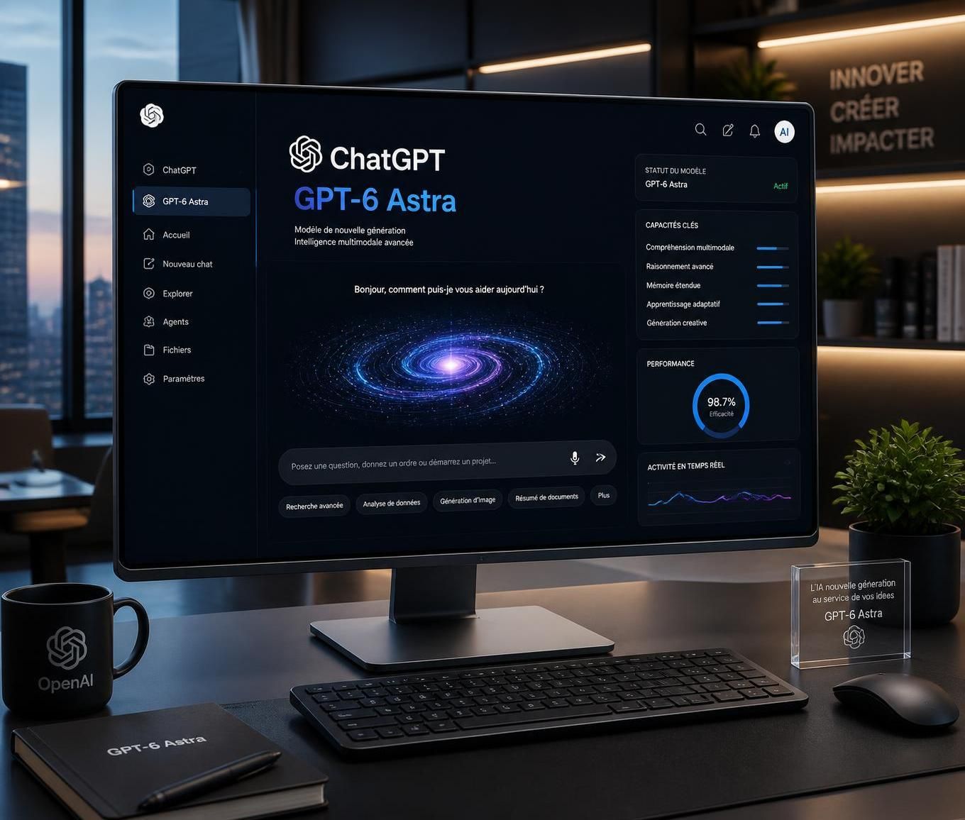 découvrez comment openai révolutionne l'intelligence augmentée avec le déploiement de gpt-6 astra sur chatgpt, microsoft 365 et github copilot, ouvrant une nouvelle ère d'innovation et de productivité.