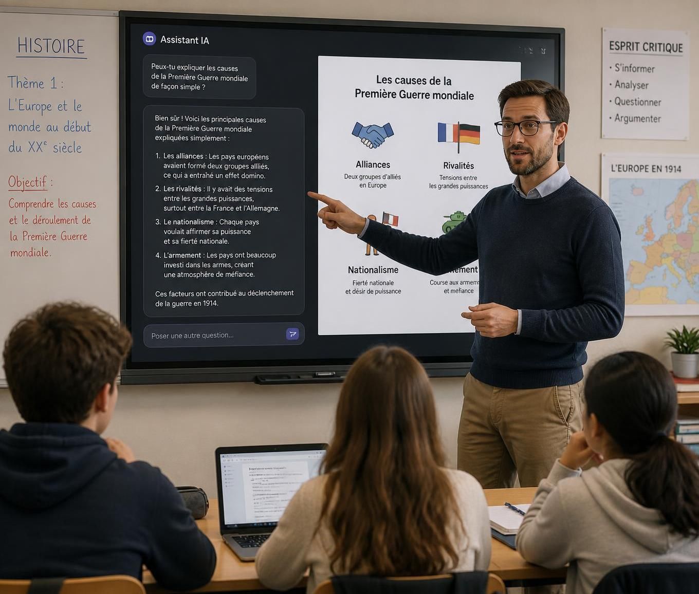 découvrez comment l'intelligence artificielle chatgpt devient un outil d'aide pour les élèves en classe, offrant un soutien précieux lorsque les blocages surviennent.