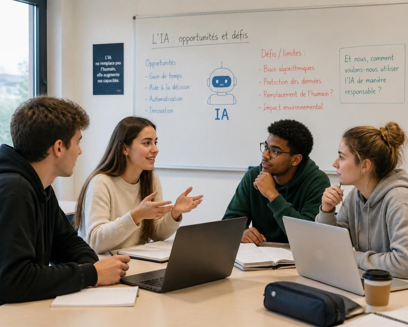 découvrez comment l'intelligence artificielle, grâce à chatgpt, accompagne les élèves en classe pour surmonter leurs blocages et faciliter l'apprentissage.