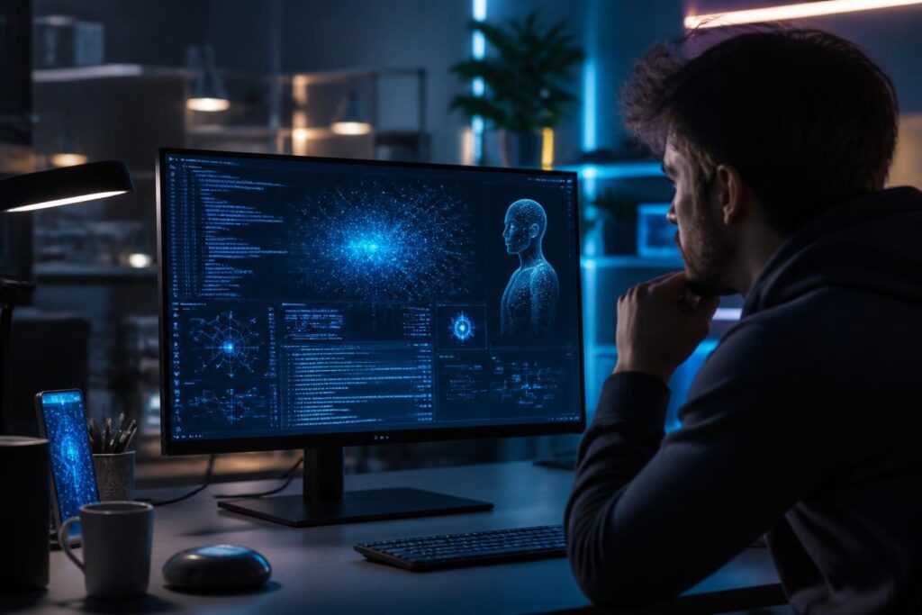 découvrez comment windows 11 intègre l'ia et explorez le débat sur le remplacement des développeurs humains par l'intelligence artificielle, avec les révélations mystérieuses de microsoft.