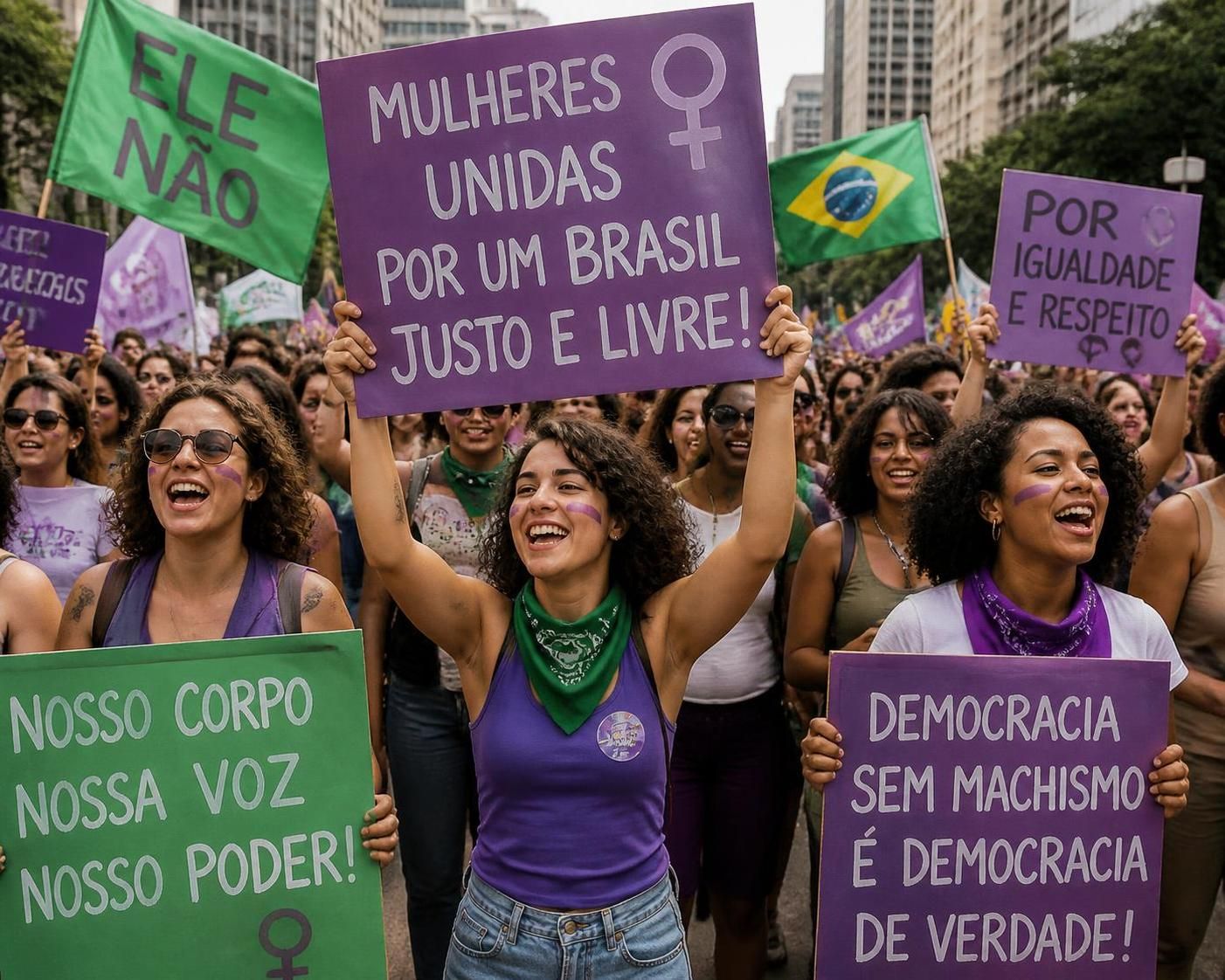 avant l'élection présidentielle au brésil, des militantes pro-bolsonaro créées par intelligence artificielle provoquent la confusion, soulevant des questions sur la désinformation et l'impact de l'ia dans la politique.
