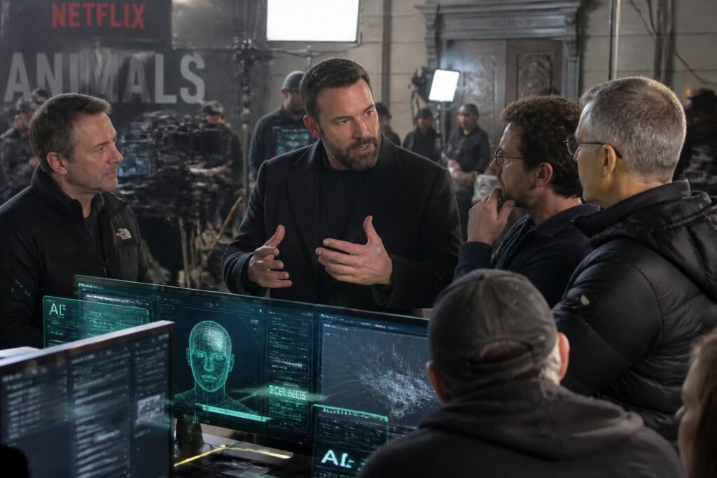 découvrez comment ben affleck utilise l'intelligence artificielle pour révolutionner la réalisation de son film netflix « animals » dans cette interview exclusive.