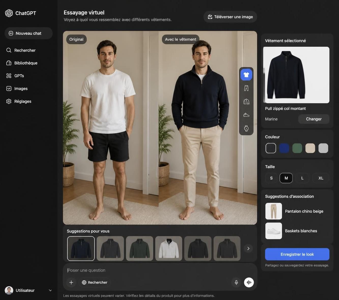 découvrez comment chatgpt vous permet désormais d'essayer virtuellement des vêtements pour une expérience d'achat innovante et personnalisée.