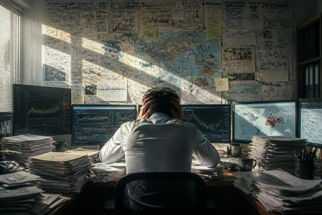 découvrez comment l'abondance de données peut compliquer l'analyse financière, géopolitique et stratégique, et explorez des moyens d'émerger de cette ère primitive pour une meilleure compréhension.