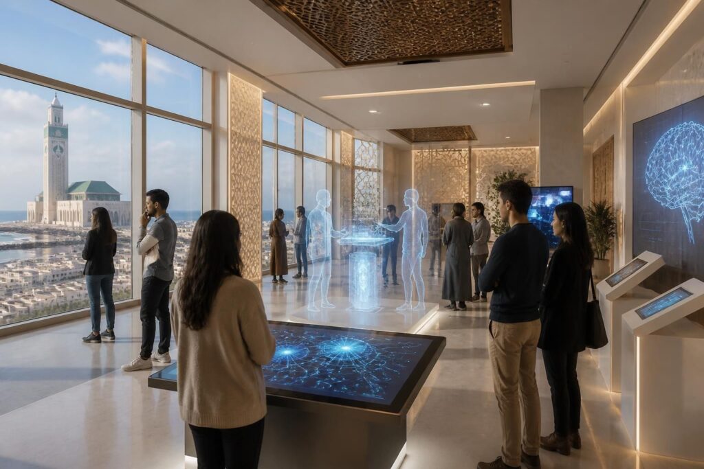 découvrez l'exposition à casablanca « intelligence artificielle et droits fondamentaux, un défi contemporain » qui explore les enjeux actuels de l'ia sur les libertés individuelles et les droits humains.